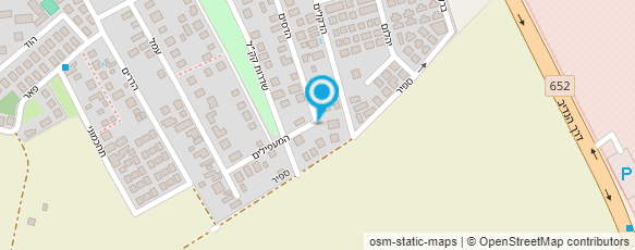 מפת הגעה אל שחר ארז טיפול זוגי