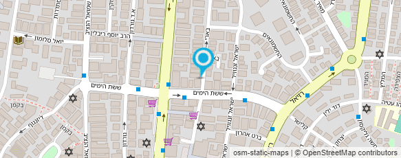 מפת הגעה אל אלמוג ארזי הלל מאמנת אישית