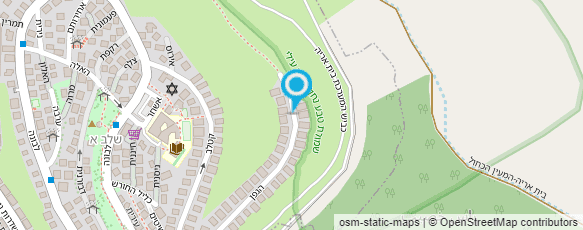 מפת הגעה אל אסף חרמון - ייעוץ סביבתי