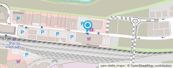 מפת הגעה אל פטל תקשורת - שיווק ופרסום