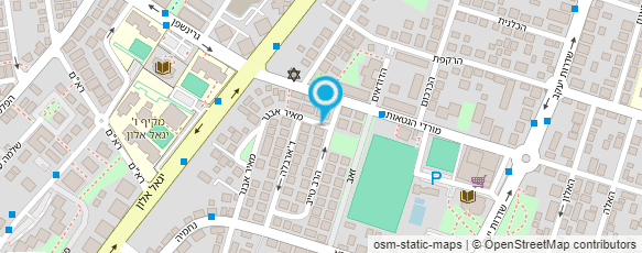 מפת הגעה אל אורלי טל קוסמטיקאית פרא רפואית