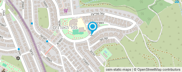 מפת הגעה אל אוסי זהר -הפרעות קשב וריכוז