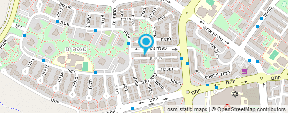 מפת הגעה אל דנה נאדם מעצבת גרפית