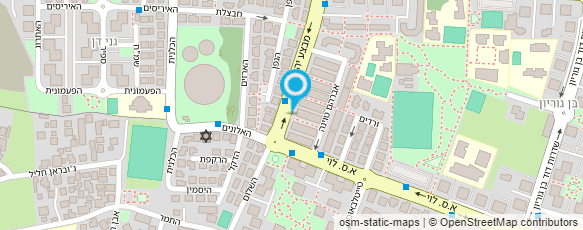 מפת הגעה אל ציון בר ציון - רפואה קוריאנית