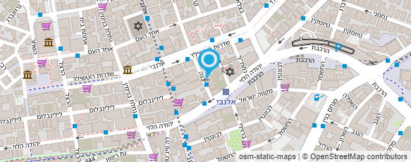 מפת הגעה אל עו"ד קרן יניב