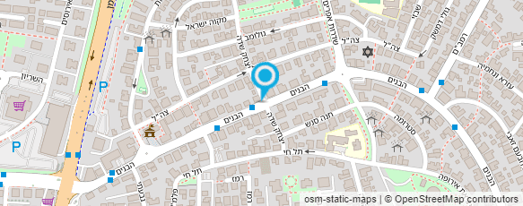 מפת הגעה אל גן עשר אצבעות