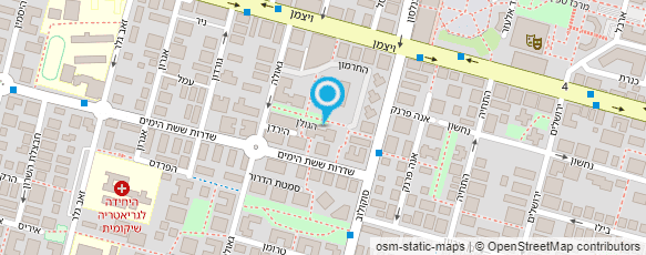 מפת הגעה אל נורית ישראל בלומנפלד