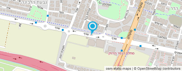 מפת הגעה אל ירקות מהשדה - דוד