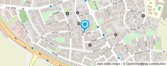 מפת הגעה אל רן גדרות מפת הגעה אל רן גדרות