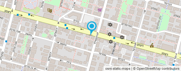 מפת הגעה אל הייר מרקט