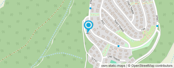 מפת הגעה אל טבע-עץ מפת הגעה אל טבע-עץ