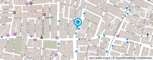 מפת הגעה אל מורן שיין איפור