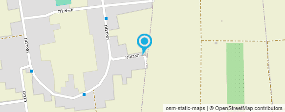 מפת הגעה אל מרכז אופק