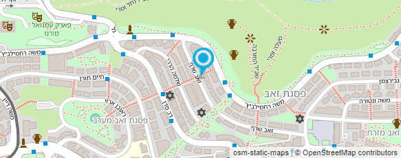 מפת הגעה אל אלון בניית אתרים