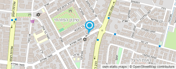 מפת הגעה אל Revi Nails בניית ציפורניים