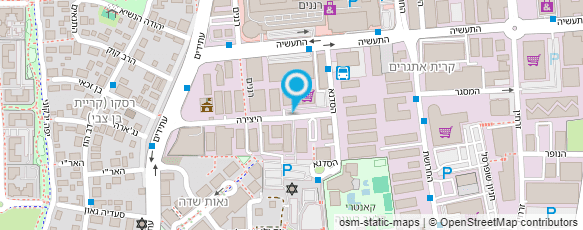 מפת הגעה אל איי פיוריטי פרוייקטים בע"מ