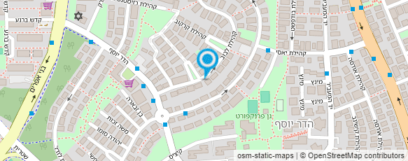 מפת הגעה אל מיכל אל-יניב פסיכולוגית קלינית