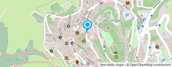 מפת הגעה אל הבית של יהודית