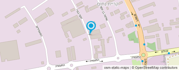 מפת הגעה אל ש.י.מ מתכות ופרוייקטים