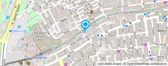 מפת הגעה אל הקהילה המסורתית נווה צדק