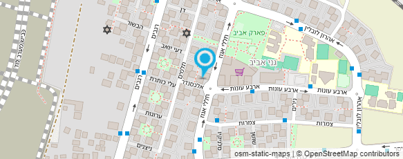 מפת הגעה אל אינטרפארם אסתטיקס