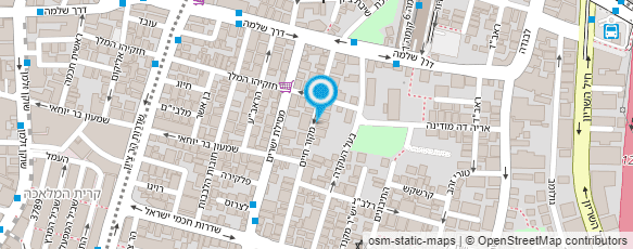 מפת הגעה אל בית הכנסת הסלוניקאי