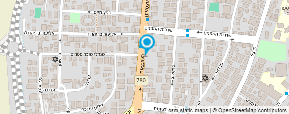 מפת הגעה אל דני בשפע מרקט