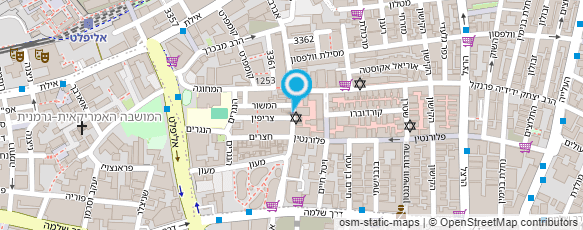 מפת הגעה אל ירון ברירו יוצר בעץ