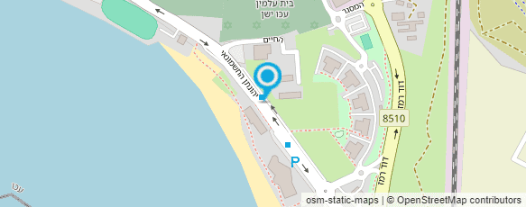 מפת הגעה אל ג"לטו יוגורט בר על הים