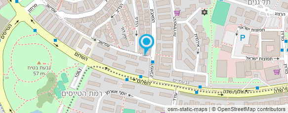 מפת הגעה אל טנגנס סדנת מגע