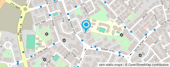 מפת הגעה אל המתוקים של יניר