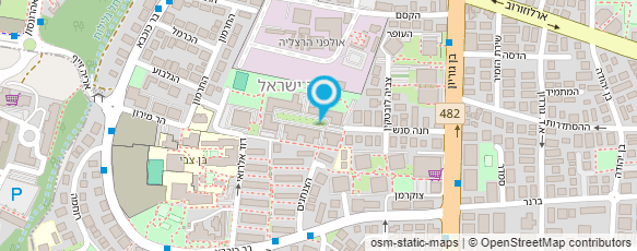 מפת הגעה אל אפרת בדזובסקי פסיכותרפיסטית