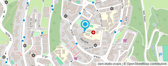 מפת הגעה אל הפקולטה לרפואה בגליל בר-אילן