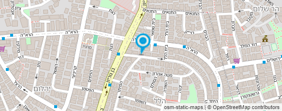 מפת הגעה אל הגן של חן ברמת גן