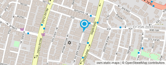 מפת הגעה אל אורטל חלפון יועצת שינה לתינוקות וילדים