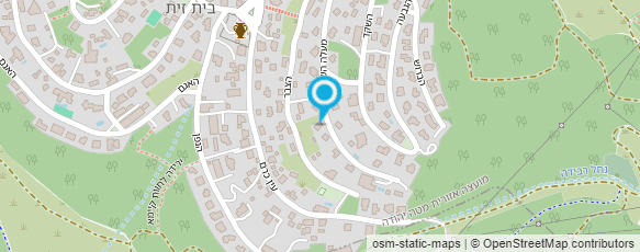 מפת הגעה אל מרכז מולד הלבנה