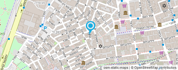 מפת הגעה אל דירות מולכו נווה צדק