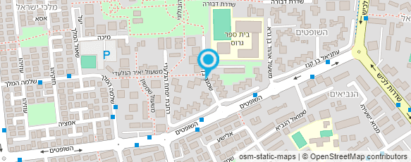 מפת הגעה אל ביה"ס להתעמלות אומנותית-גילה צ'רניאק