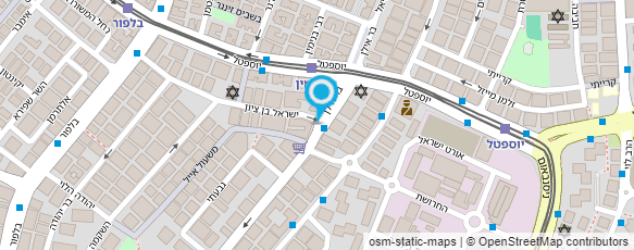 מפת הגעה אל ד"ר שקארוב אלכסנדר