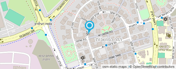 מפת הגעה אל לנדסקייפ סרוויס