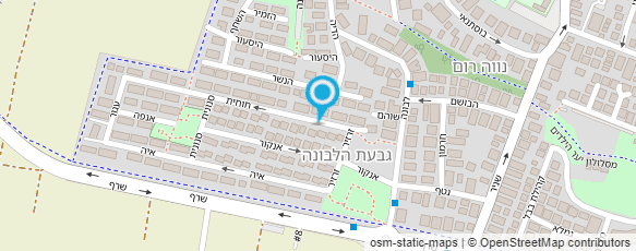 מפת הגעה אל דליה זמיר פיזיותרפיסטית בכירה