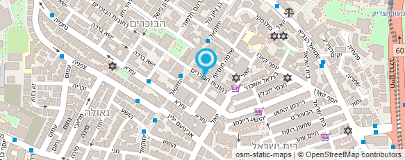 מפת הגעה אל הבוטיק - ריהוט בסגנון עתיק