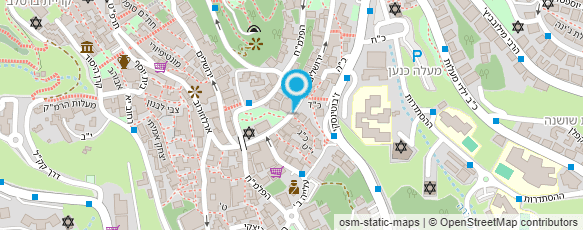 מפת הגעה אל בית הפרגית צפת