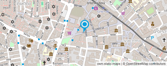 מפת הגעה אל הלבשה תחתונה Milavitsa Israel