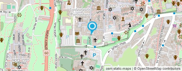 מפת הגעה אל ארגון בר מצווה בכותל