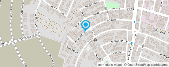 מפת הגעה אל ורד פדיקור רפואי