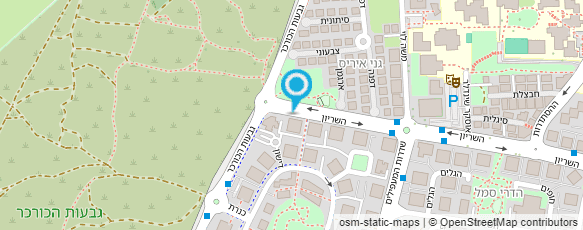 מפת הגעה אל בשביל המשכנתא