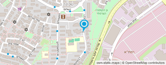 מפת הגעה אל Isshin Aikido אי שין אייקידו