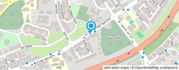 מפת הגעה אל אמיר ג'ובס Amir Jobs