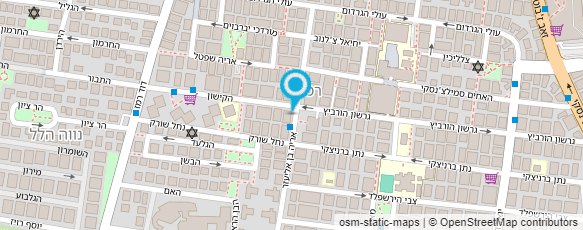 מפת הגעה אל רוית קורן עיצוב ציפורניים